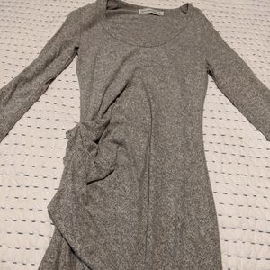 Heather Grey Abercrombie & Fitch Dress Small